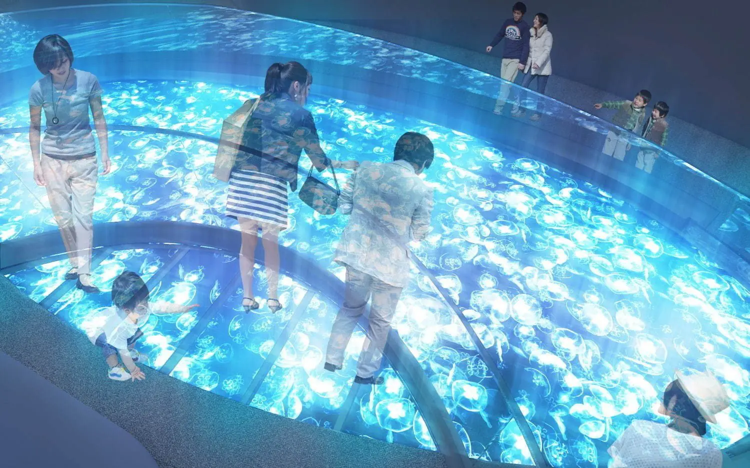 東京晴空塔「墨田水族館」擴大新登場！與水母群一起優雅共舞！