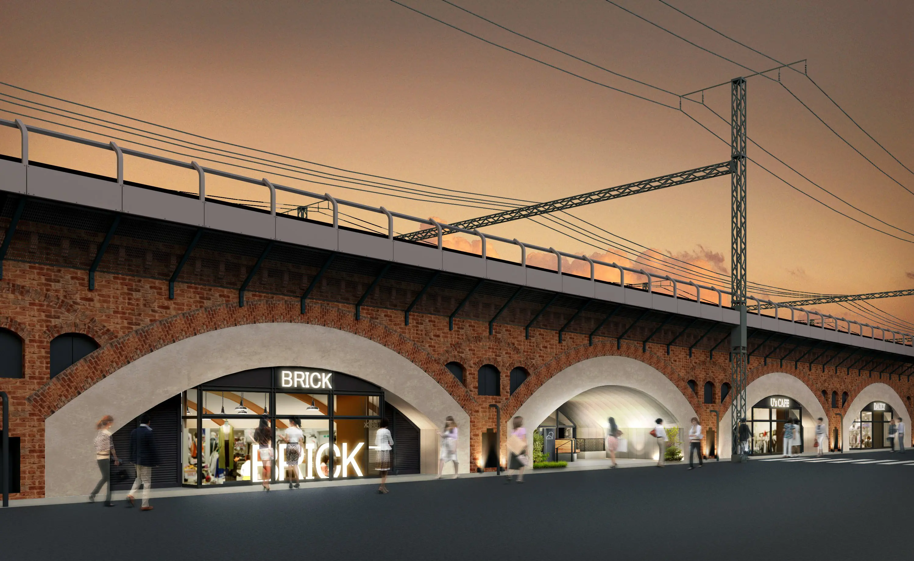 「日比谷OKUROJI」百年紅磚拱橋下的東京新景點！