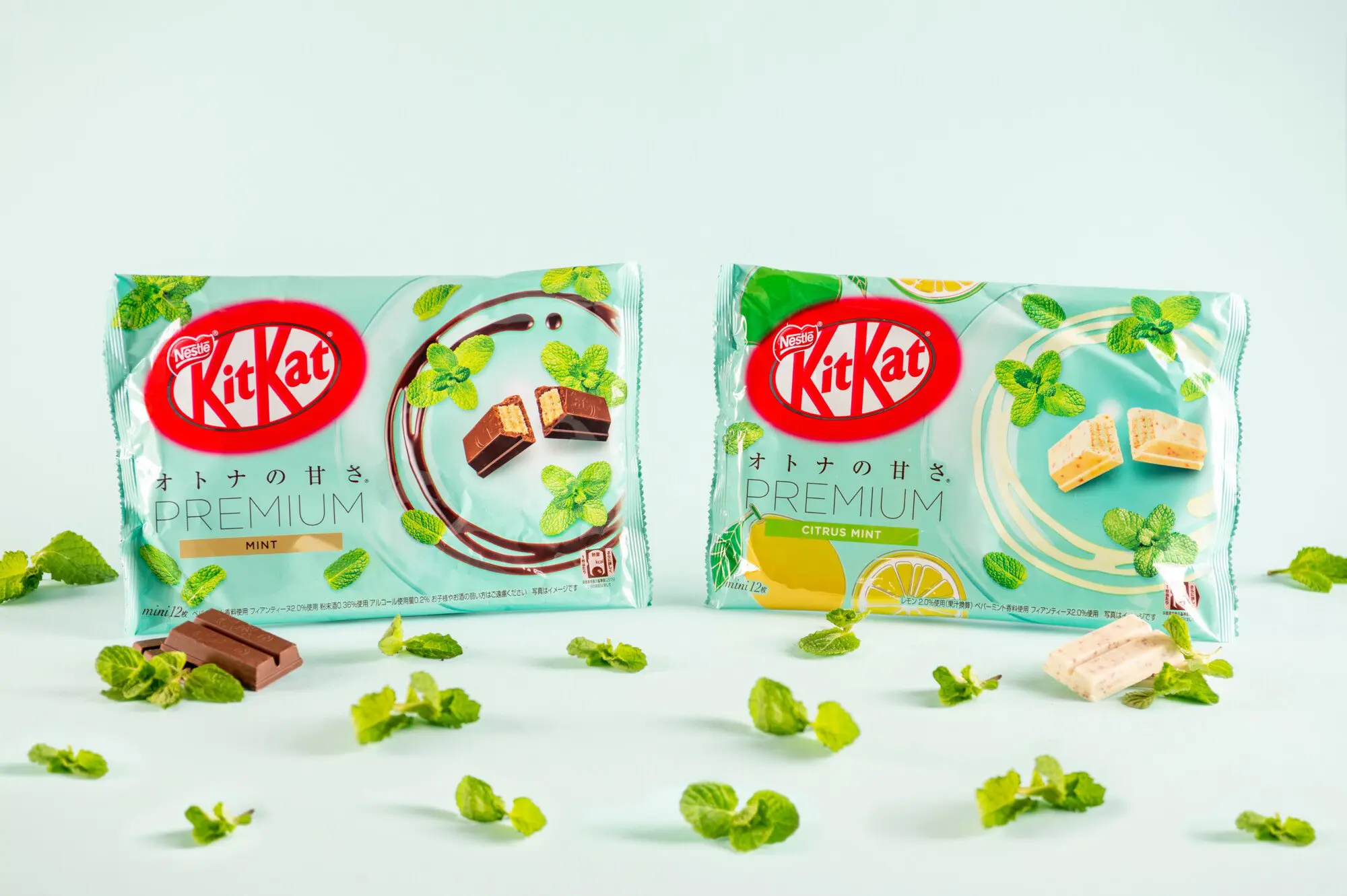 Summer Treats! KitKat Premium Mint, Lemon Mint, And Ocean Salt