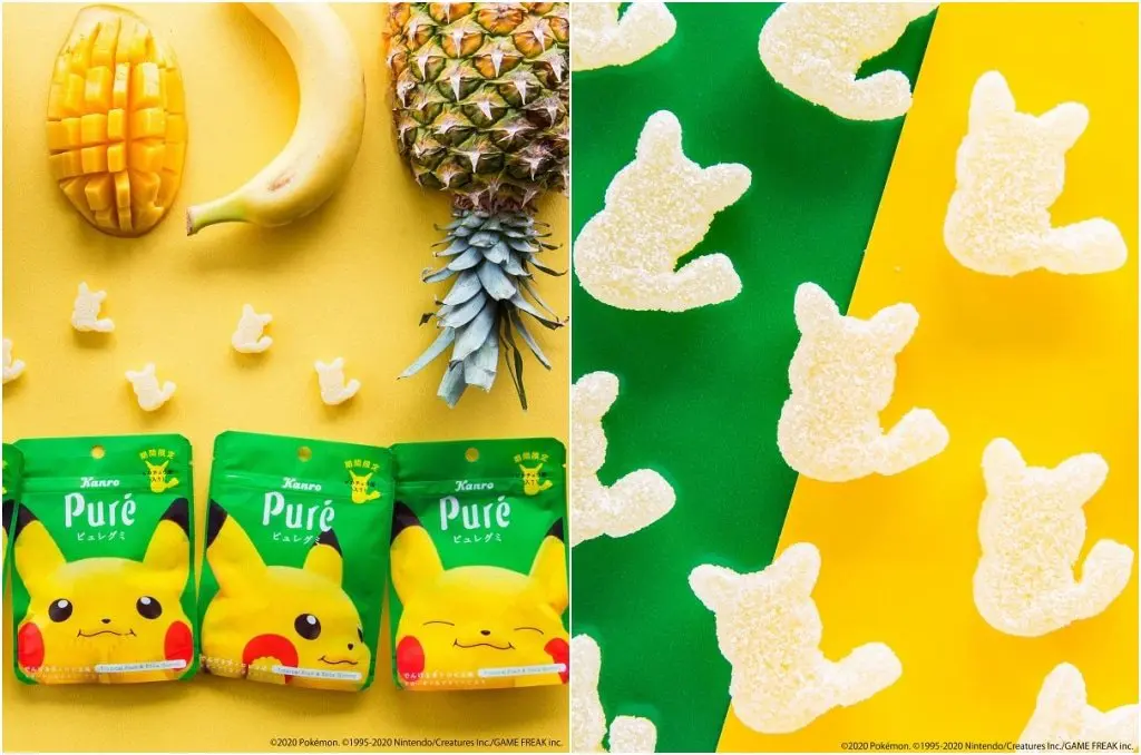 皮卡丘再次可愛放電！「PURE電擊熱帶水果軟糖」4款全包也不心痛！