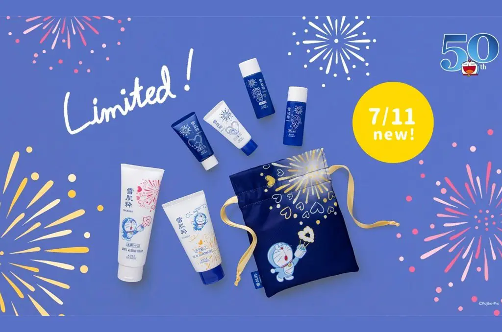 可愛到逼人囤貨！「雪肌粹x哆啦A夢」第2彈夏季限定商品登場