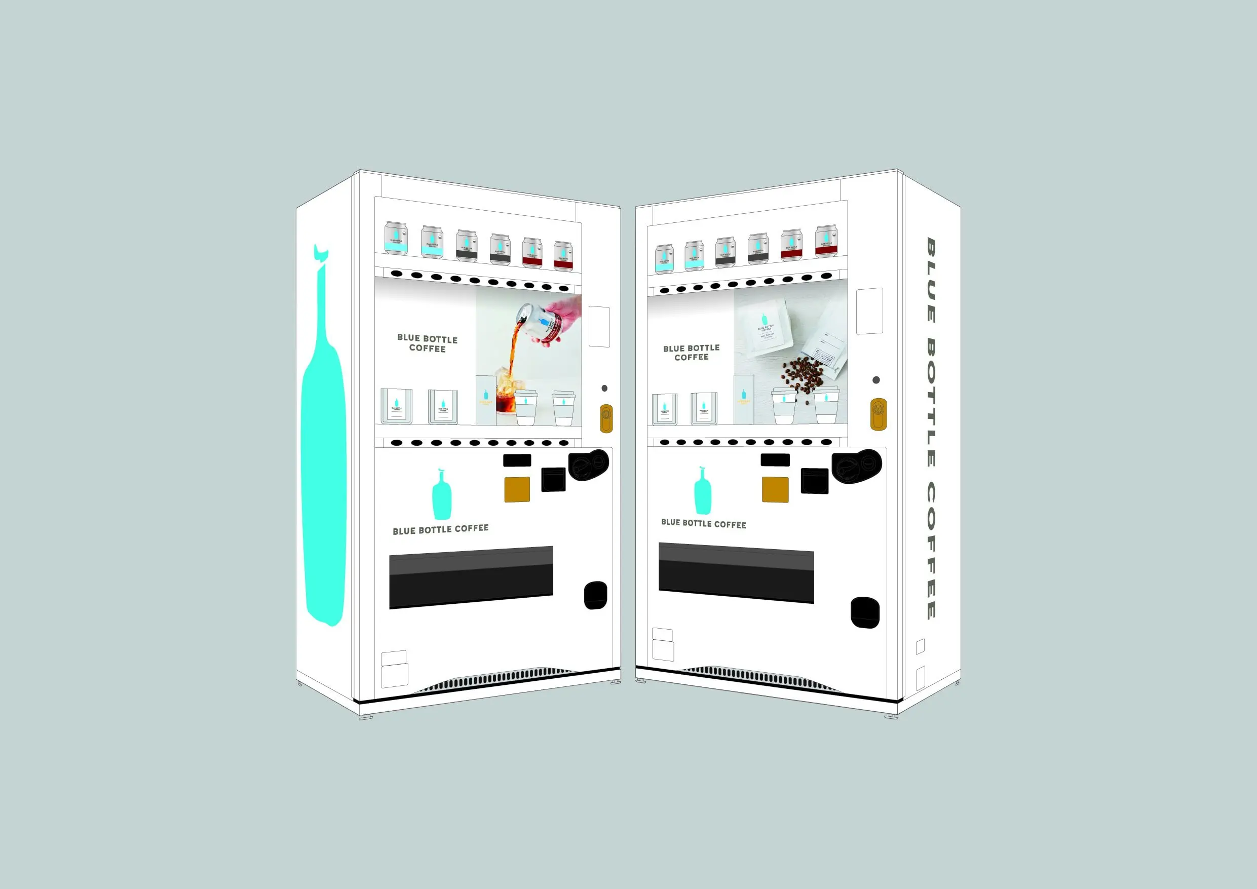 隨時解決咖啡癮！澀谷出現第1台「藍瓶咖啡自動販賣機」！