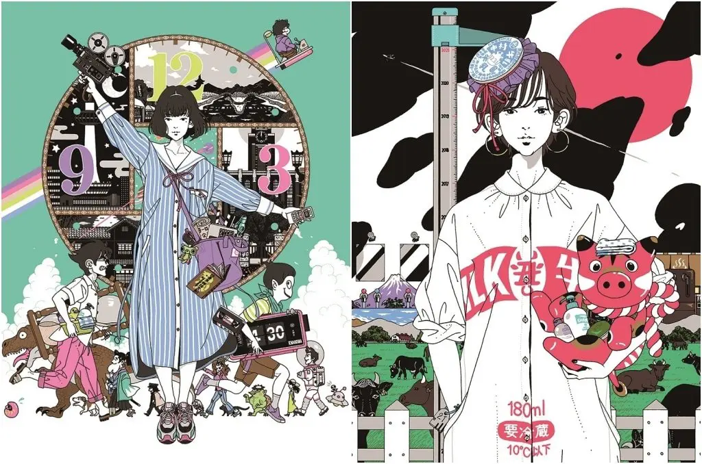 窺看插畫王者的世界「中村佑介展 BEST of YUSUKE NAKAMURA」大規模登場！