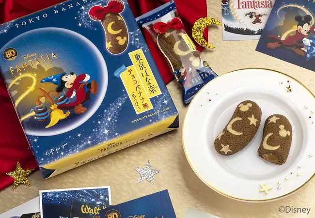 迪士尼粉絲必收藏！TOKYO BANANA新款伴手禮「巧克力香蕉蛋糕」