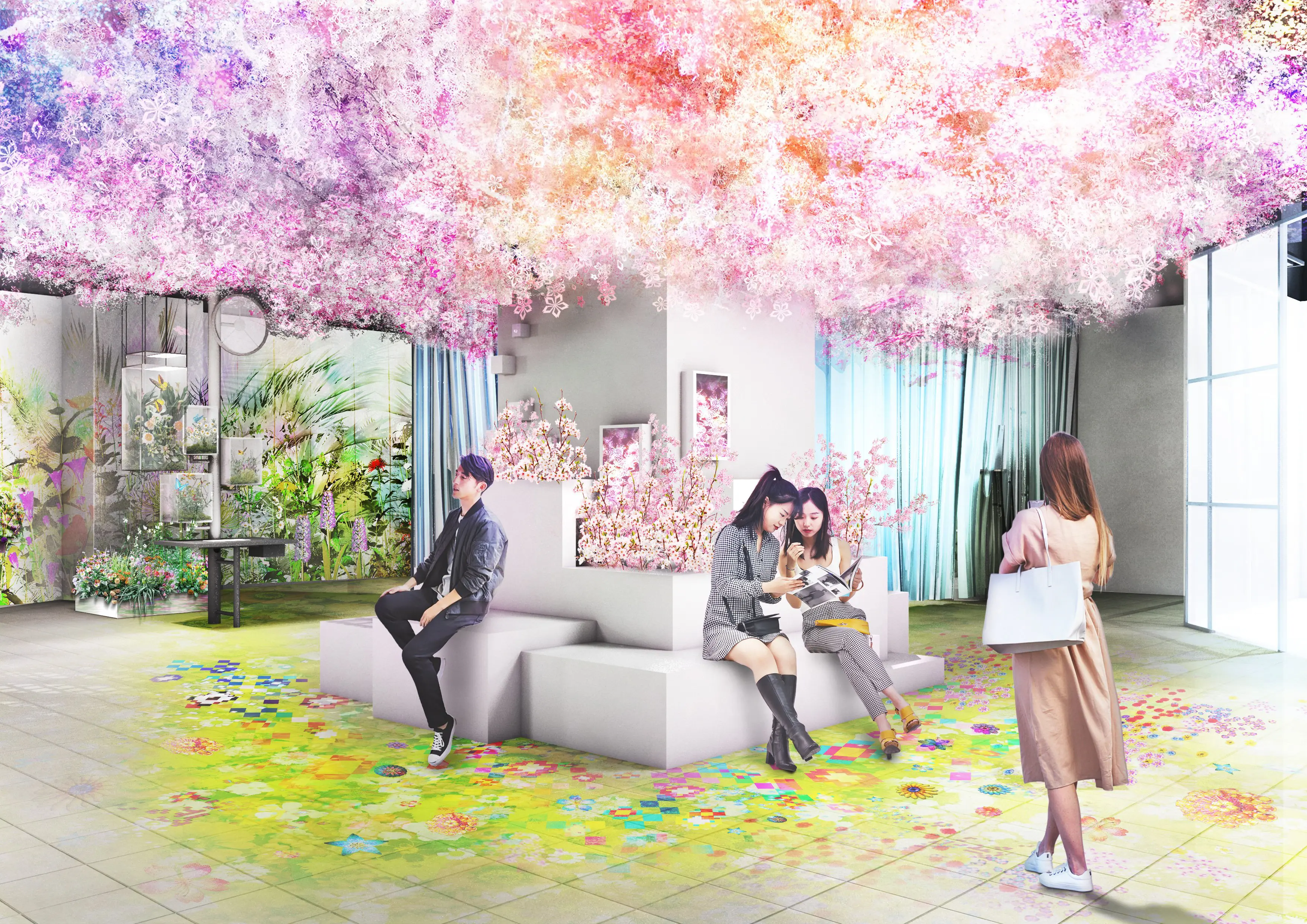 不走限定路線了？「NAKED FLOWERS FOR YOU」常設展登場，四季絢爛開放！