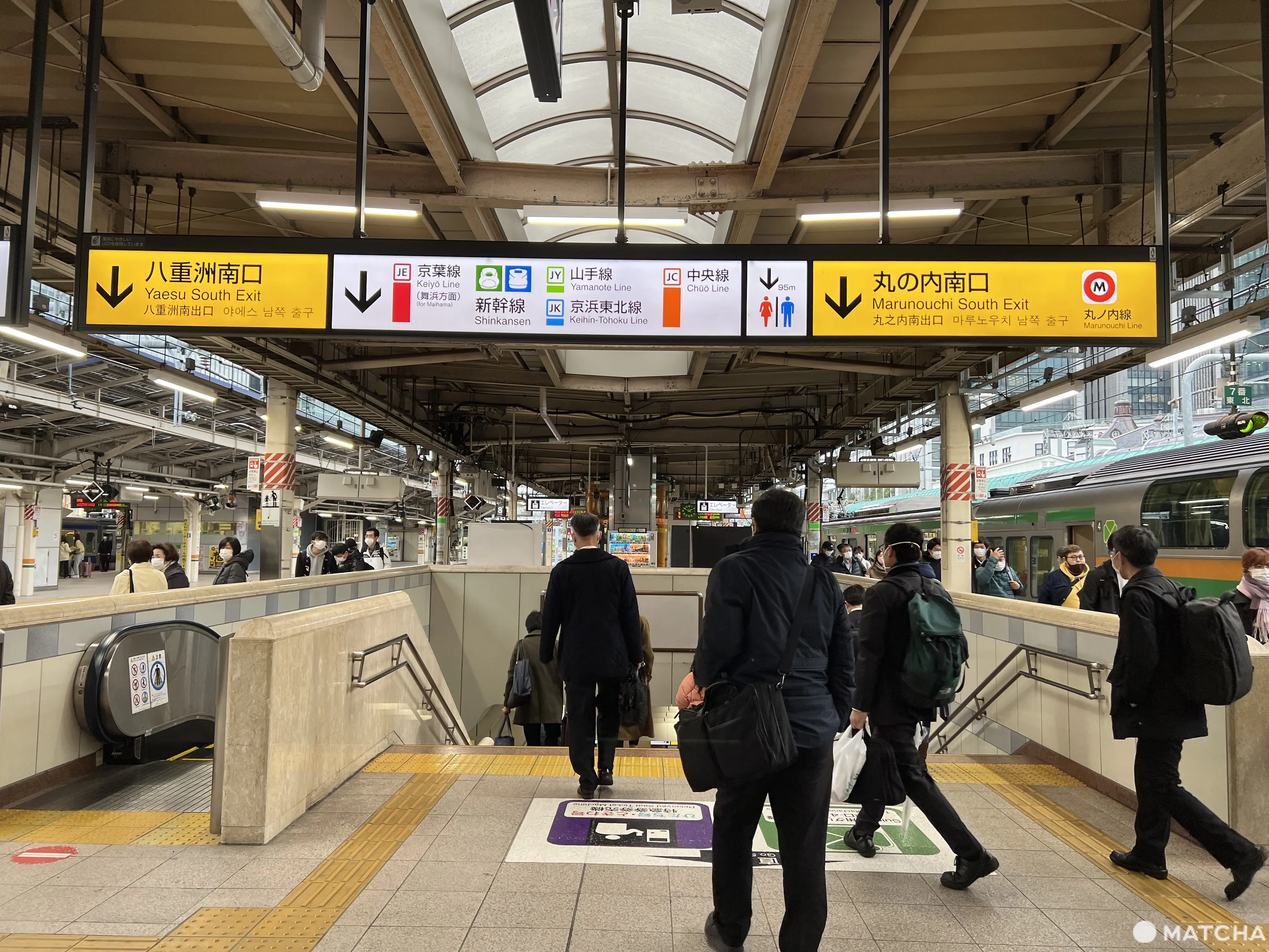 Útiles tips para navegar el laberinto de la estación Tokio