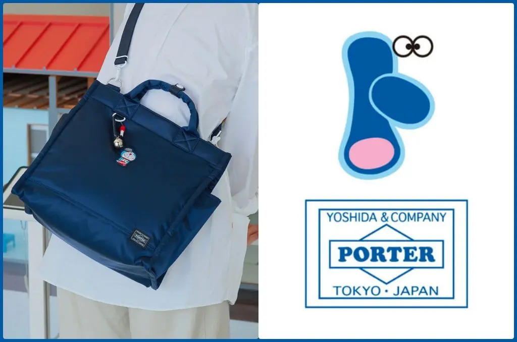 PORTER與哆啦A夢再次聯名，多種限定包款實用又可愛！