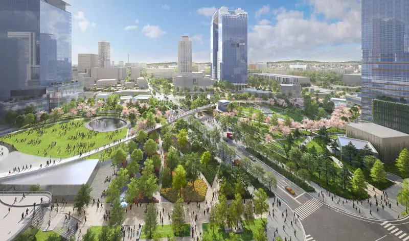 連結JR大阪站的新景點！大型都市公園、飯店、美食市集，預計2027年全面登場