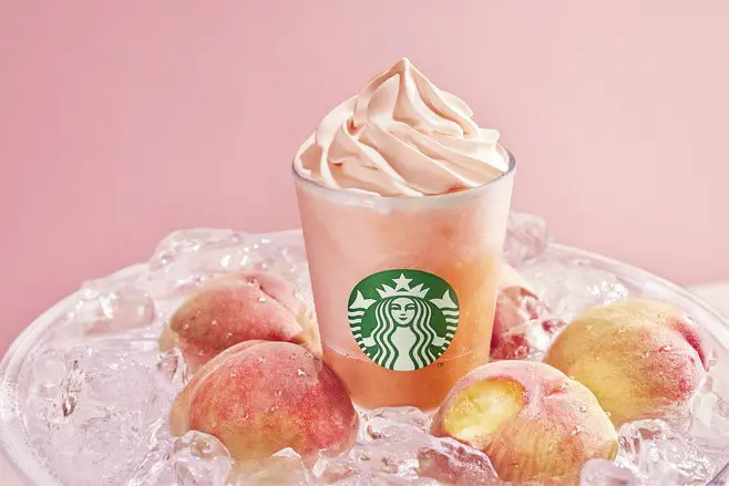 星巴克「桃」色風暴！蜜桃星冰樂&限定甜點，冰鎮上市！
