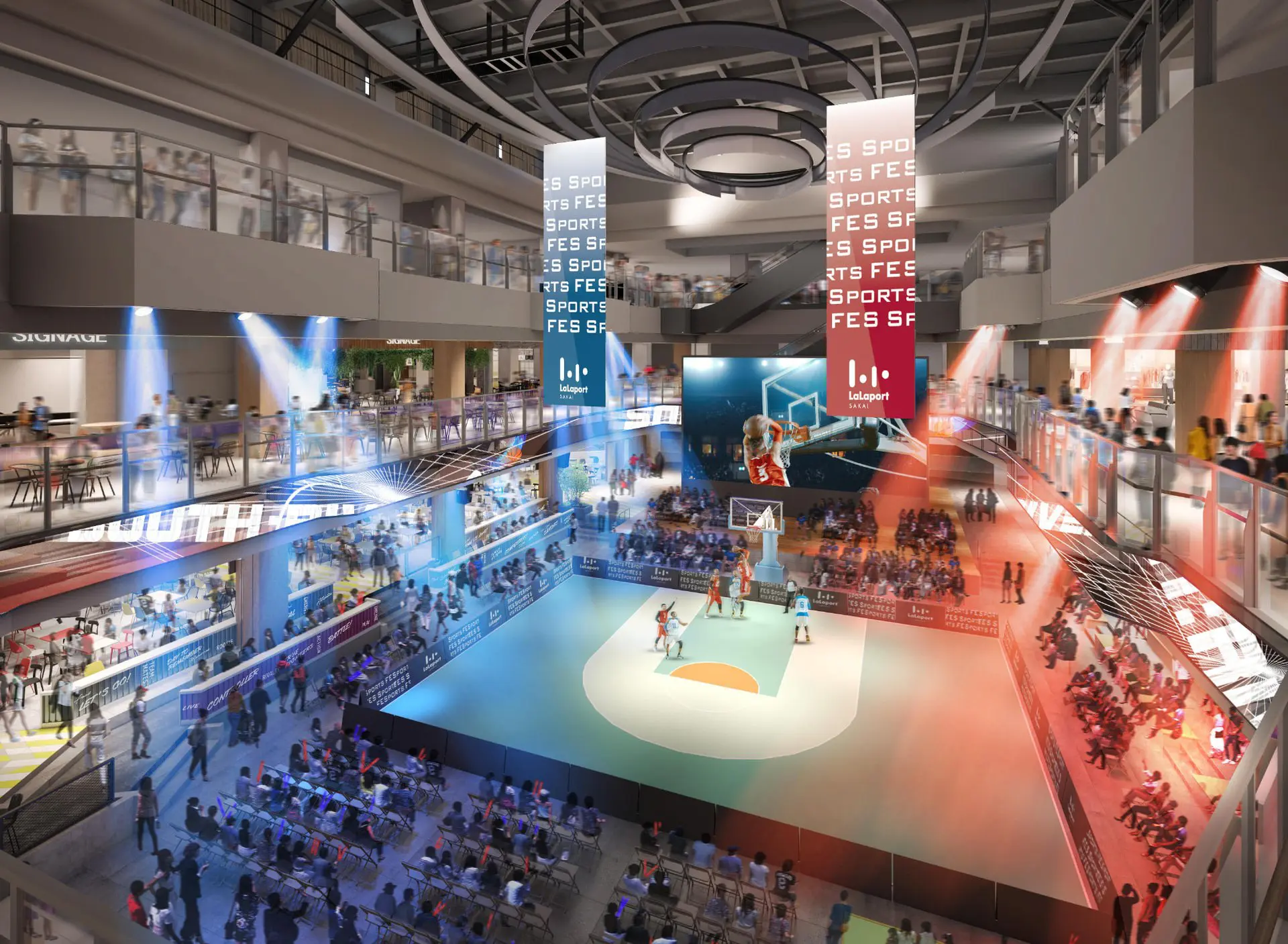 大阪新景點「三井購物中心 LaLaport堺」購物吃美食，還能觀看精彩表演！