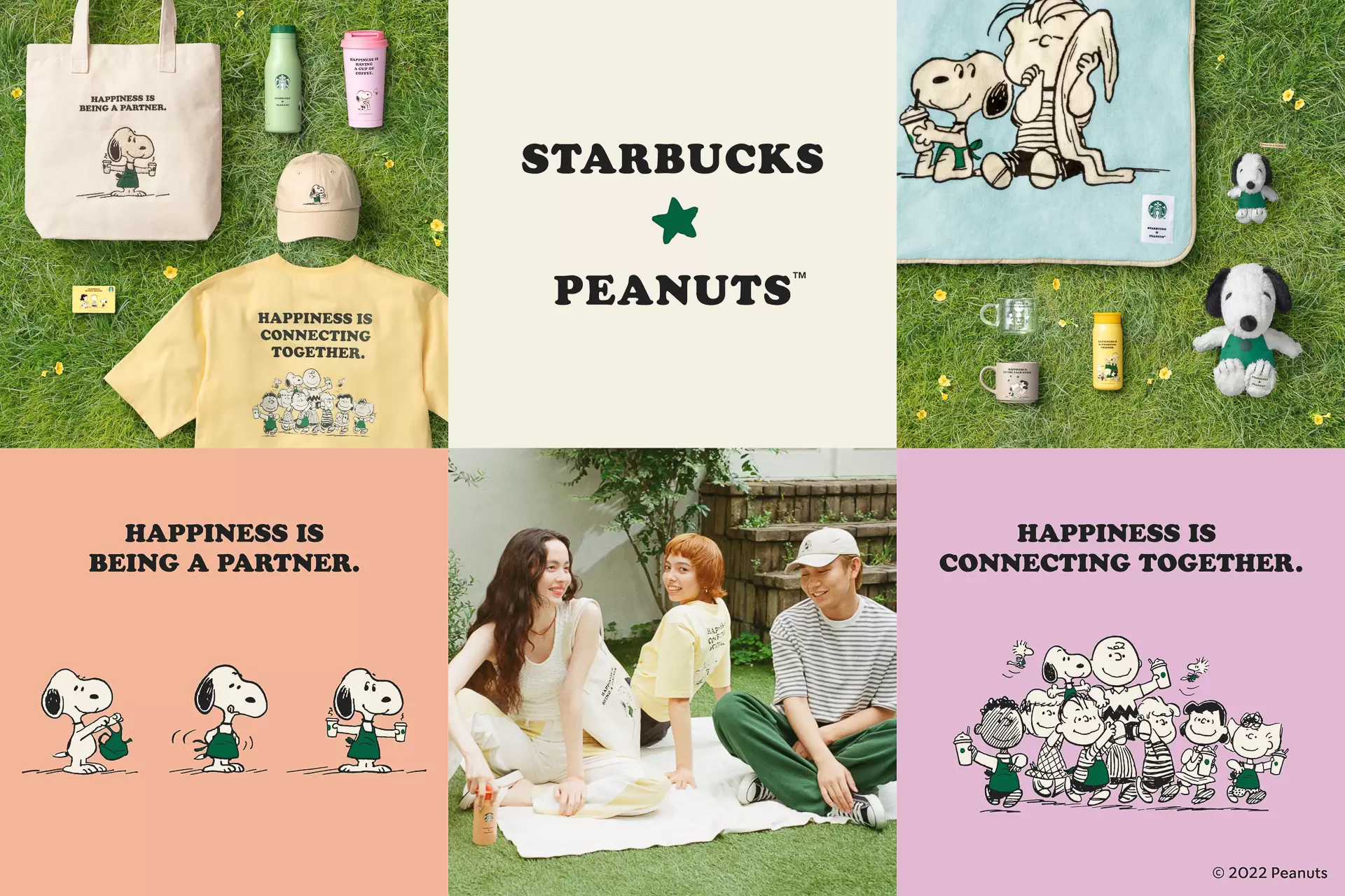 Snoopy去星巴克打工了？Starbucks首次聯名PEANUTS，史努比粉絲請準備！
