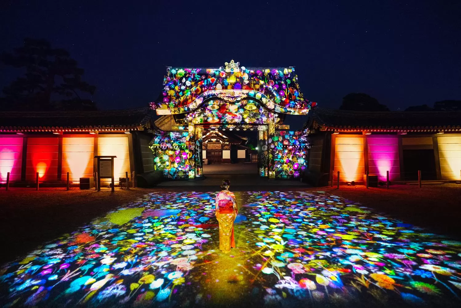 NAKED FLOWERS Nijo Castle: Be Enchanted by Lights This Fall and Winter 