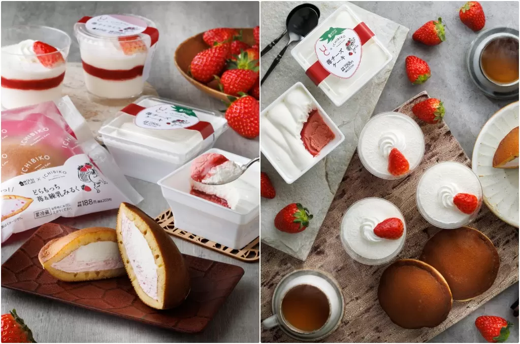 LAWSON與草莓甜點專門店「ICHIBIKO」聯名，7項草莓甜點強勢來襲！