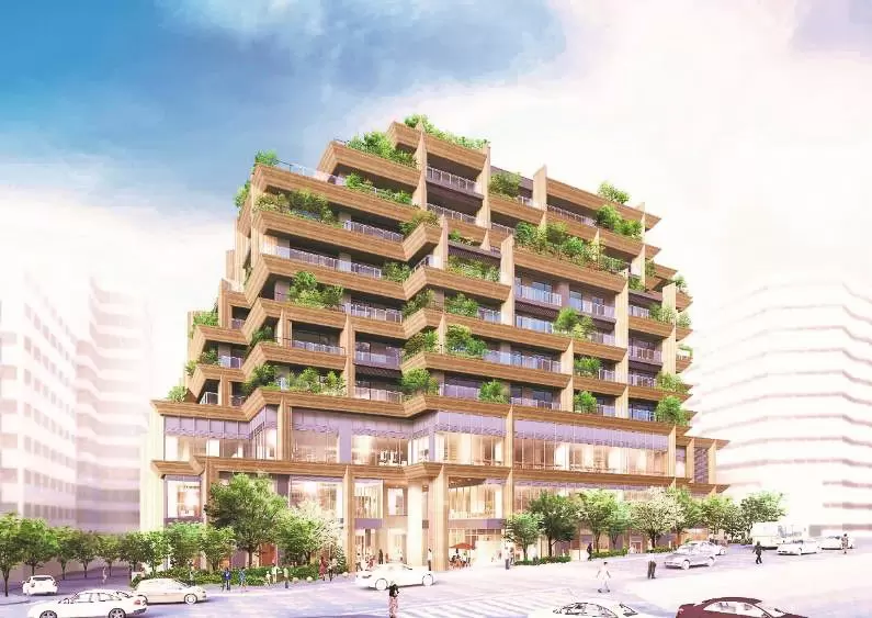 代官山新複合式設施「Forestgate Daikanyama」隈研吾設計，10月開幕！