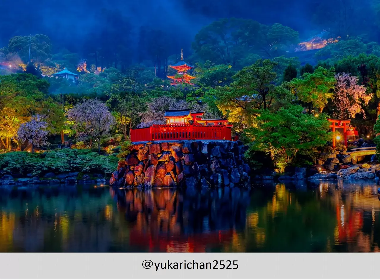 Summer Light-up in Osaka! Katsuoji Temple Midsummer Night Visit