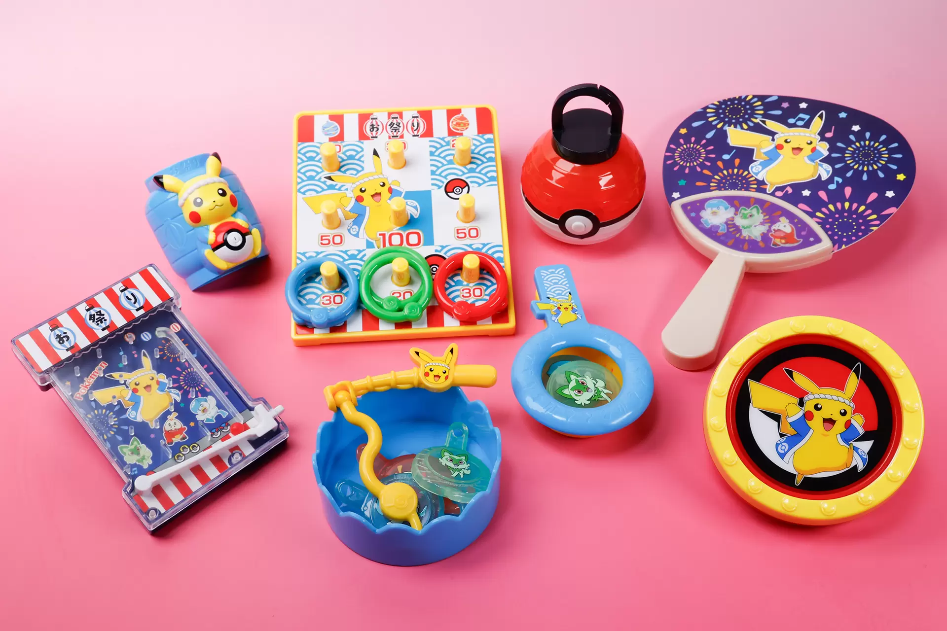 麥當勞兒童餐玩具「寶可夢夏日祭典」跟皮卡丘一起熱鬧闖關！