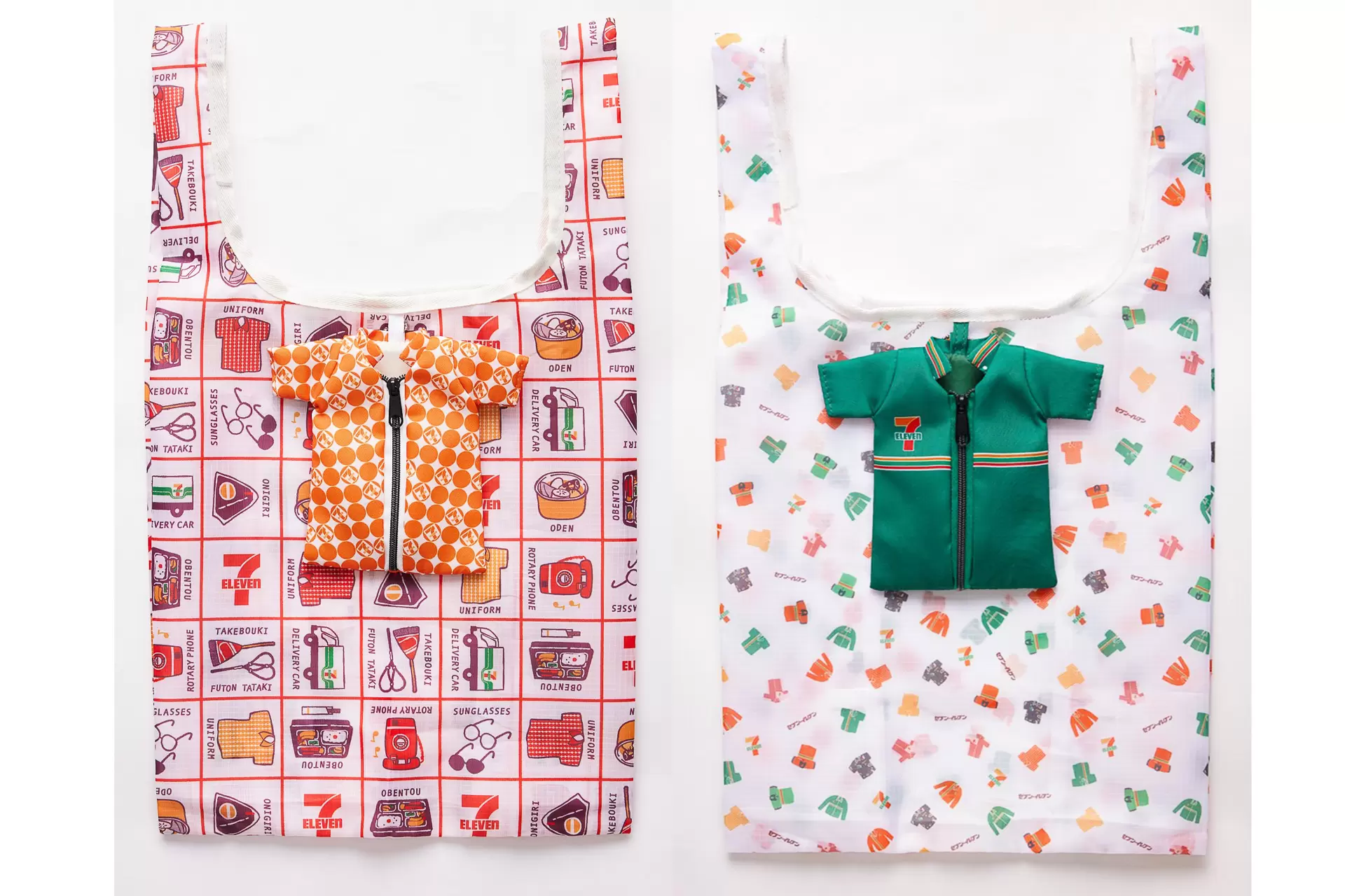 提小七袋逛便利商店！日本7-ELEVEN「制服購物袋」可愛上市！