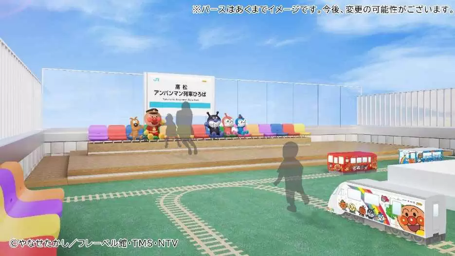 四國「JR高松站」新設施TAKAMATSU ORNE開幕，頂樓有可愛麵包超人列車！