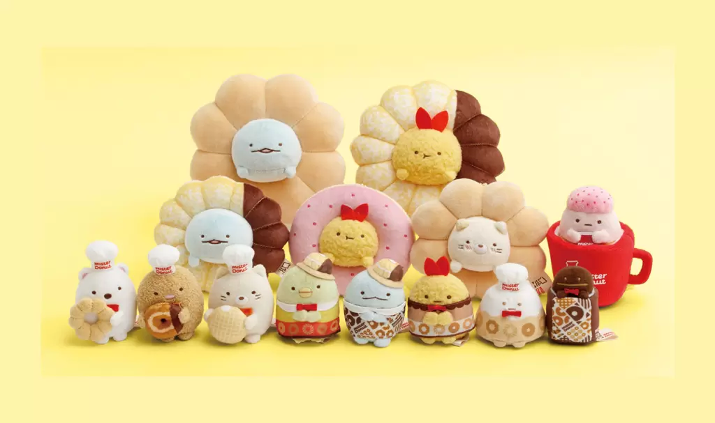 日本Mister donutＸ角落小夥伴，鑽進甜甜圈洞好萌好可愛！