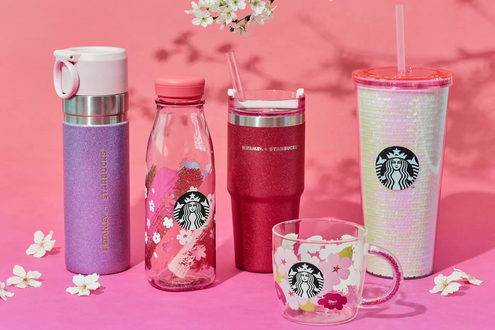 星巴克櫻花季第1彈產品開賣，大膽用色展現賞櫻喜悅！
