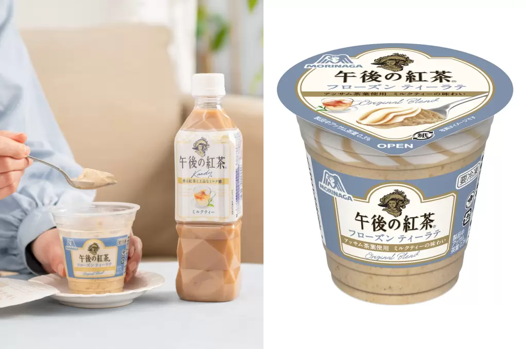 日本KIRIN聯名森永製菓「午後の紅茶 茶拿鐵冰沙」清爽上市！