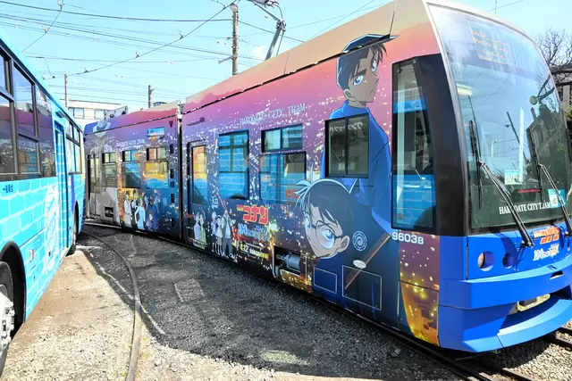 【北海道函館】名偵探柯南紀念路面電車＆公車上路，柯南將驚喜現「聲」！