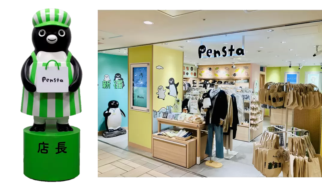 Suica企鵝成為店長啦！東京新宿「Pensta 二號店」呆萌店長現身！