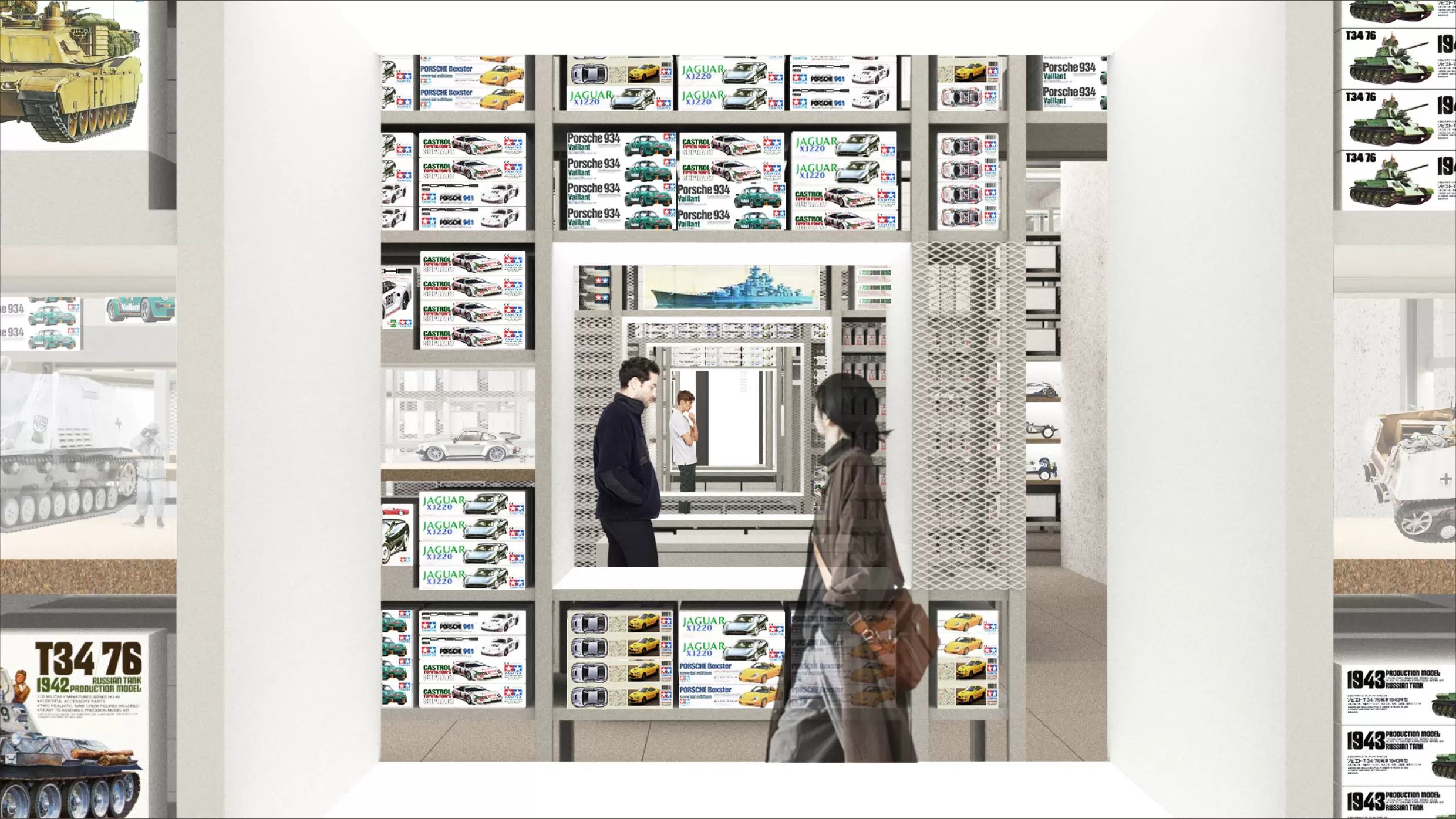 【東京】TAMIYA PLAMODEL FACTORY TOKYO翻新開幕，千種車模型喚起四驅魂！