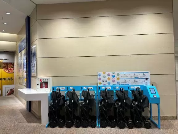 babycal มีจำหน่ายที่ Namba Parks ห้างสรรพสินค้าในย่านนัมบะ<br /> 