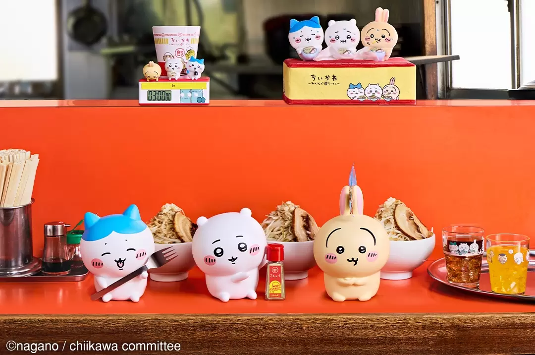 吉伊卡哇拉麵店開張！新年抽一番賞試手氣，把小八、烏薩奇角色帶回家！