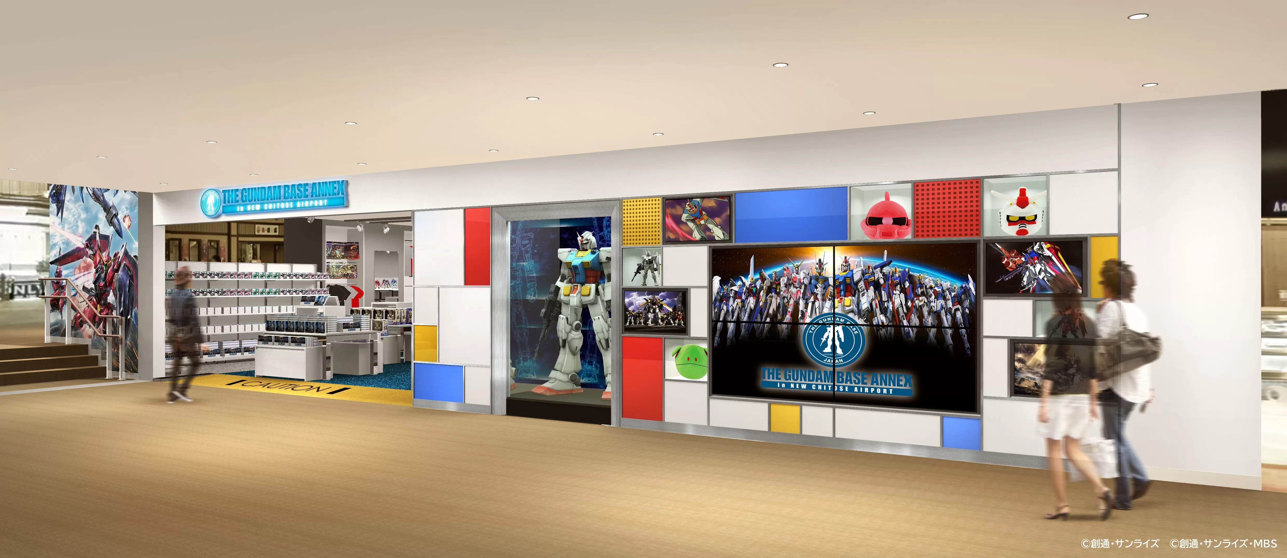 鋼彈模型直營店「GUNDAM BASE」首度插旗北海道！新千歲機場店3月29日開幕