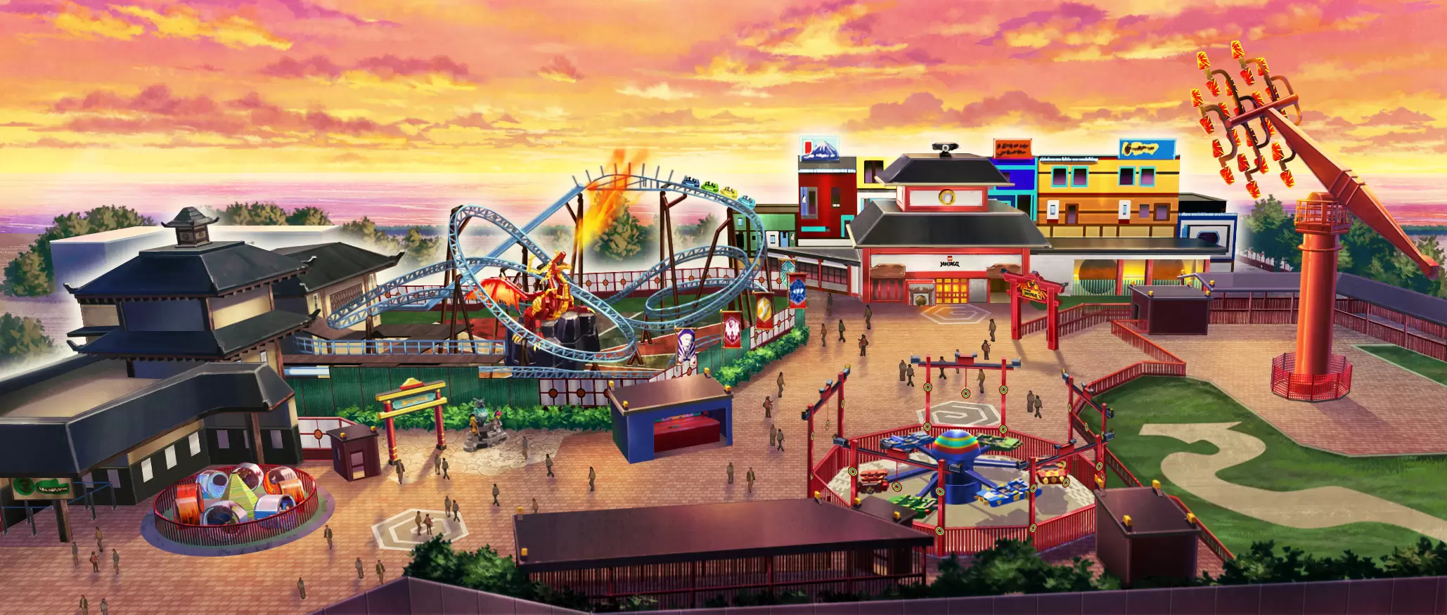 世界最大規模的「樂高忍者世界」將於2027年春天於名古屋日本樂高樂園誕生！