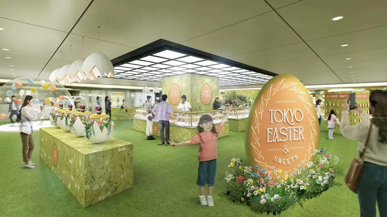 TOKYO EASTER & SWEETS: A Festive Celebration of Easter Treats and Fun Activities at Tokyo Station!