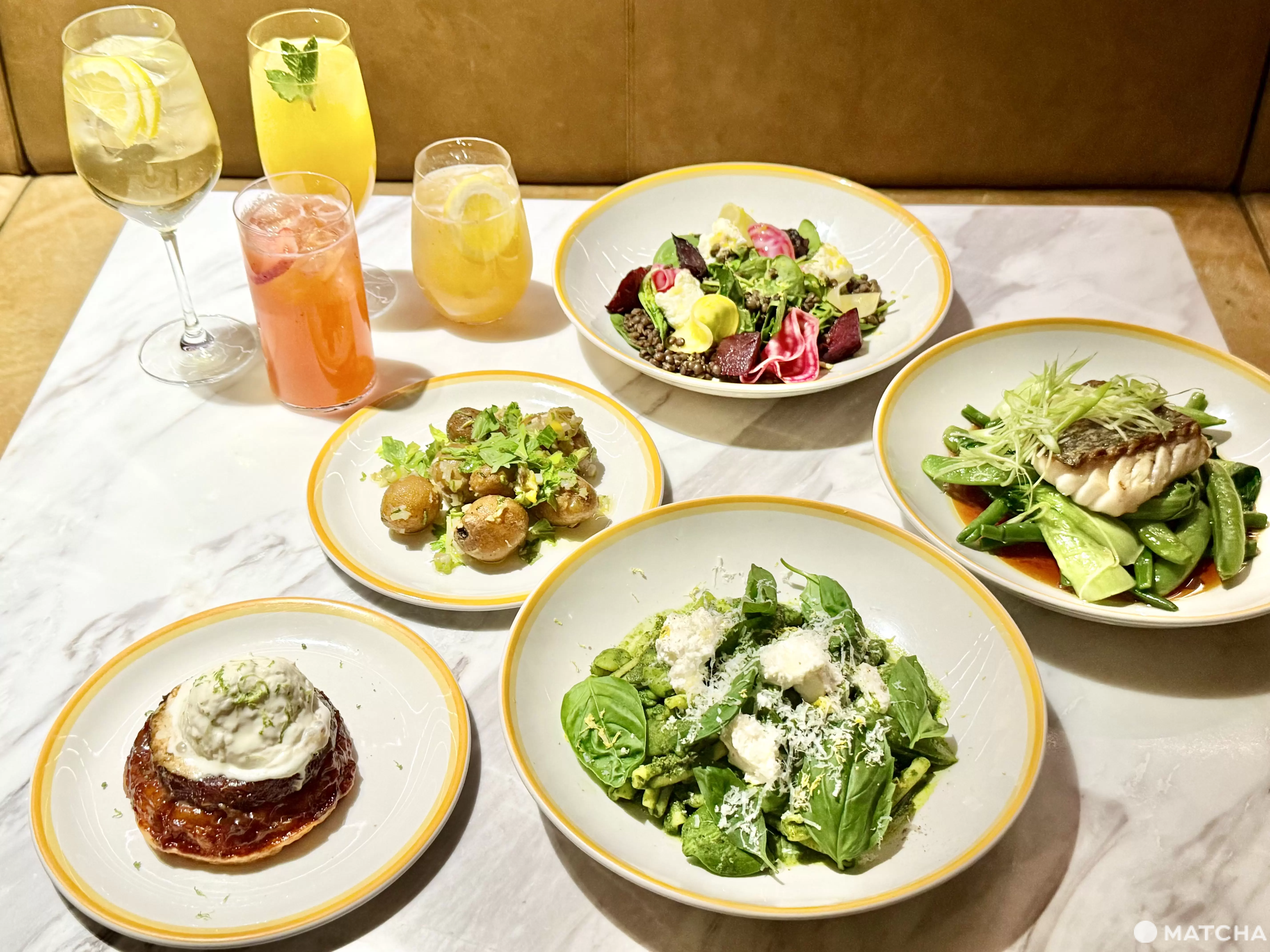 日本bills 2025 春夏新菜單體驗：地中海風情與夏日清爽的完美碰撞