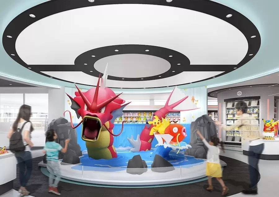 Hiroshima Pokémon Center Reopens with Exclusive Pikachu and Gyarados Merchandise!