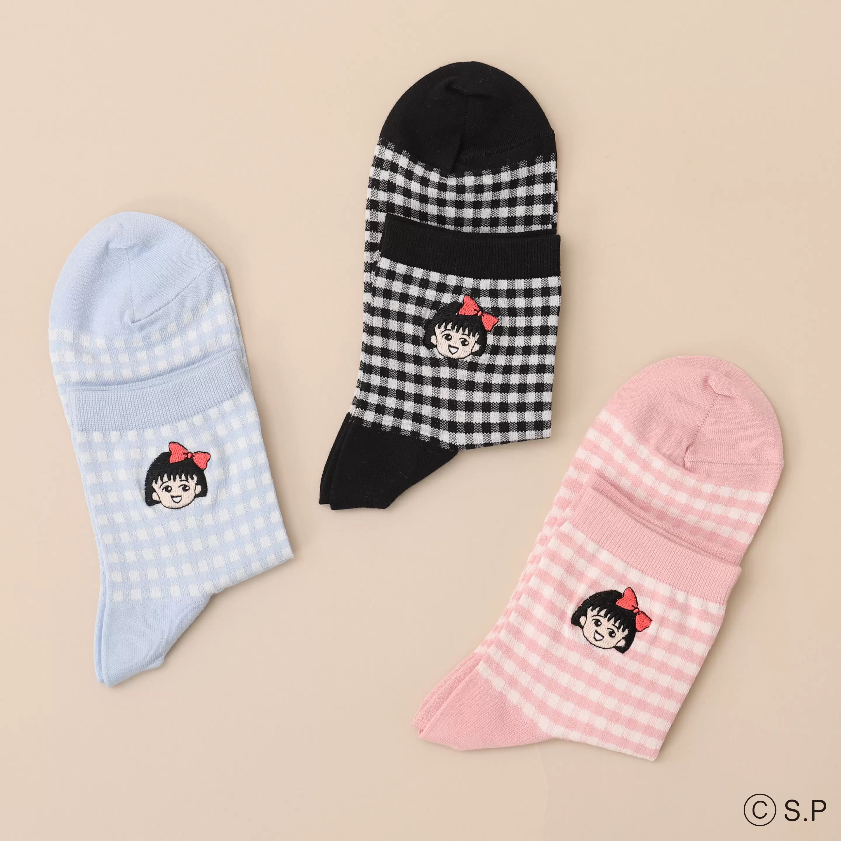 快將可愛穿在腳上！靴下屋《櫻桃小丸子》聯名襪第二彈5月開始販售