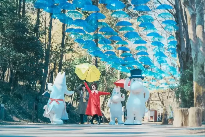 Until July 6! Umbrella Sky at Moominvalley Park near Tokyo 2025