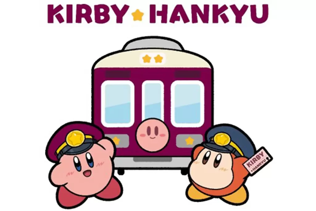 Ride the Kirby Train in Osaka and Kyoto with Hankyu Railway