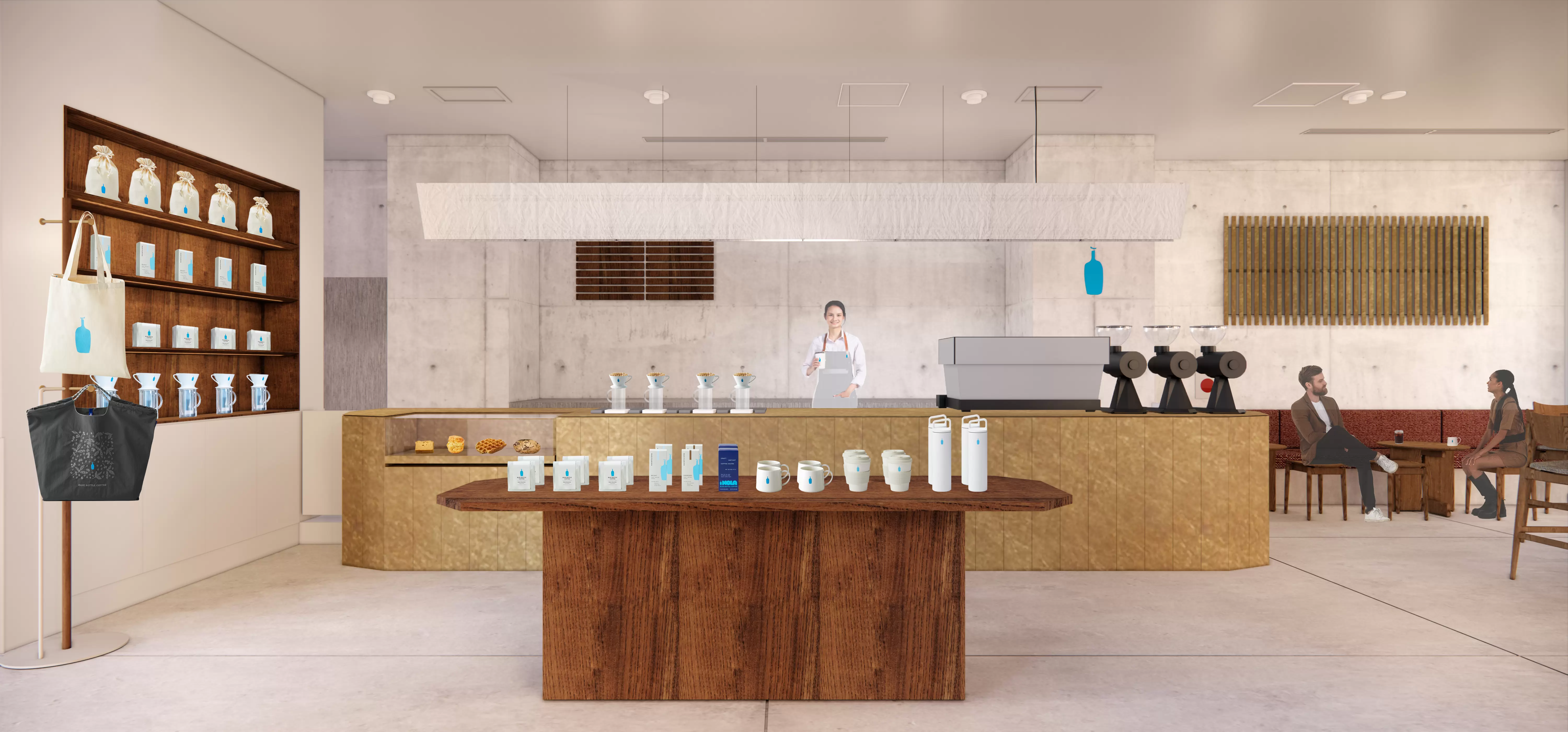 「藍瓶咖啡」搶灘大阪心齋橋商圈！奢華私藏空間設計與限定美食全面曝光