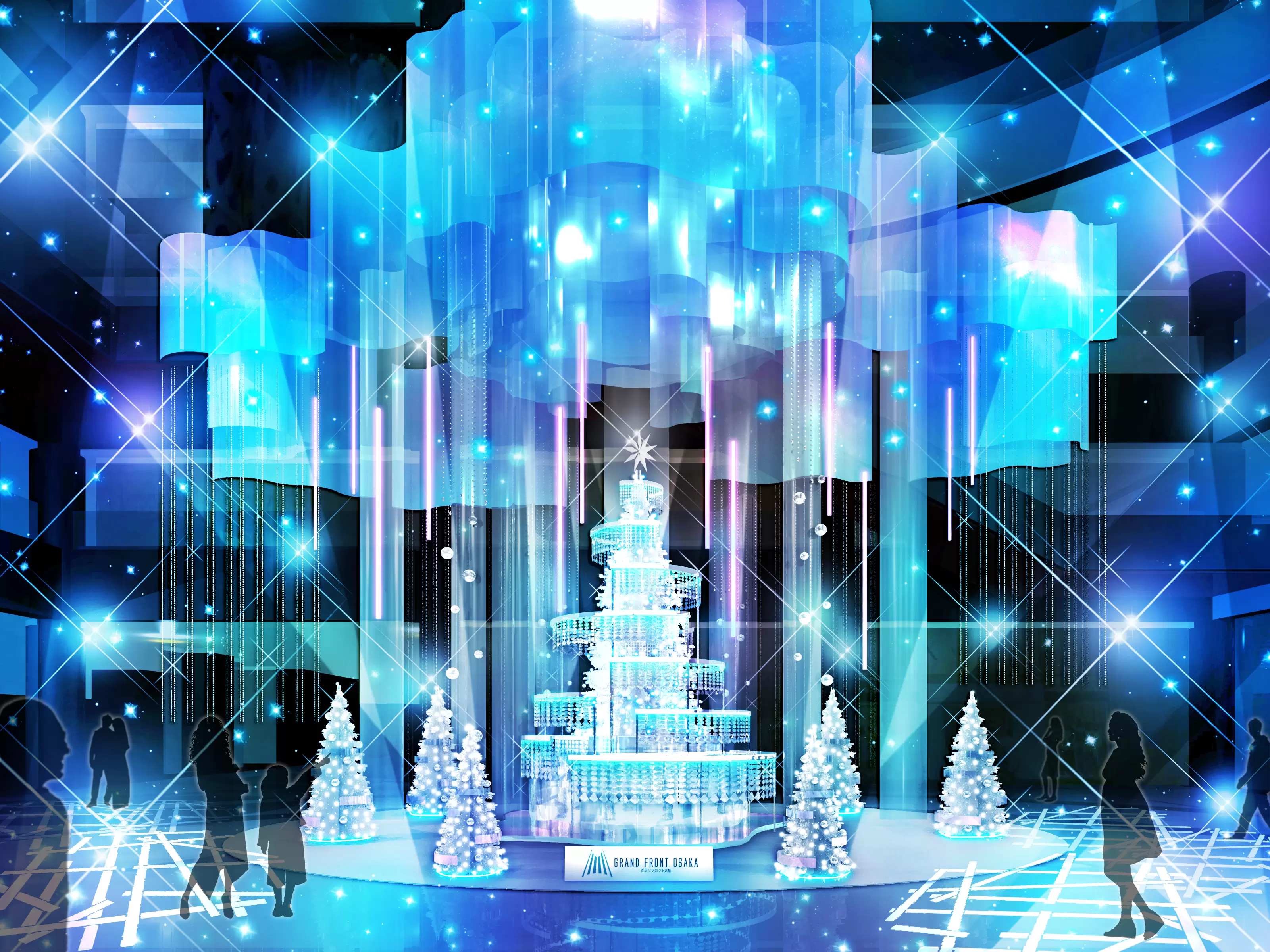  【2024】JR大阪駅のクリスマスイルミネーション！グランフロント大阪＆うめきたエリアで11月7日から