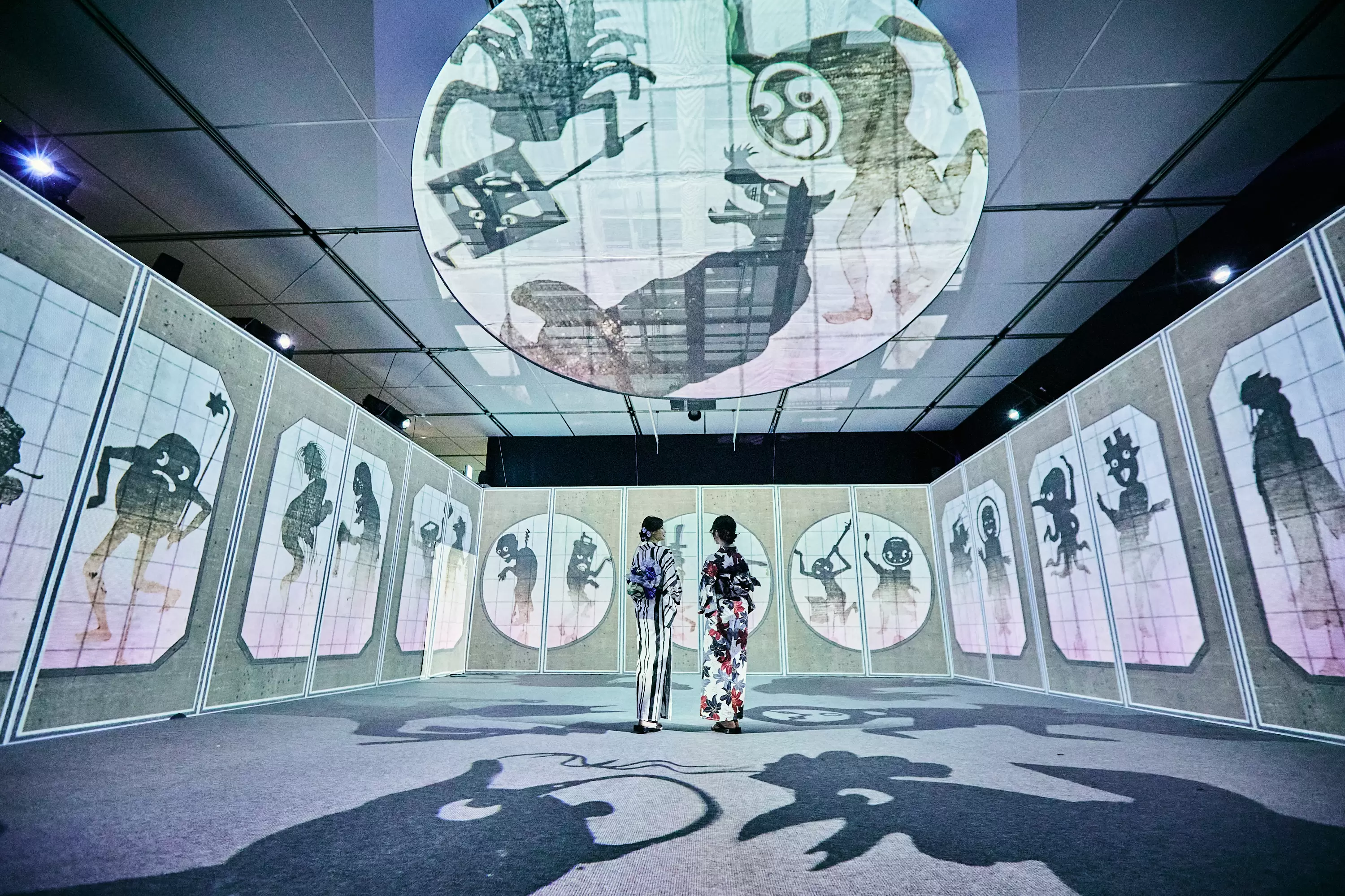 天王洲で「動き出す妖怪展 TOKYO」開催中！浴衣・着物で割引も