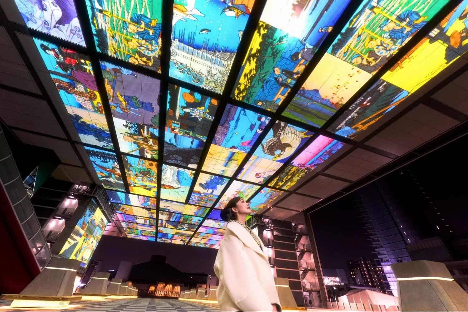 Permanent Digital Art Shows at the Edo-Tokyo Museum