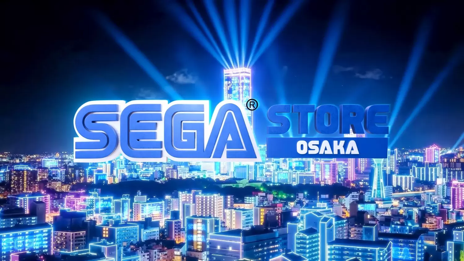 SEGA STORE OSAKA Opens in Shinsaibashi in October 2026