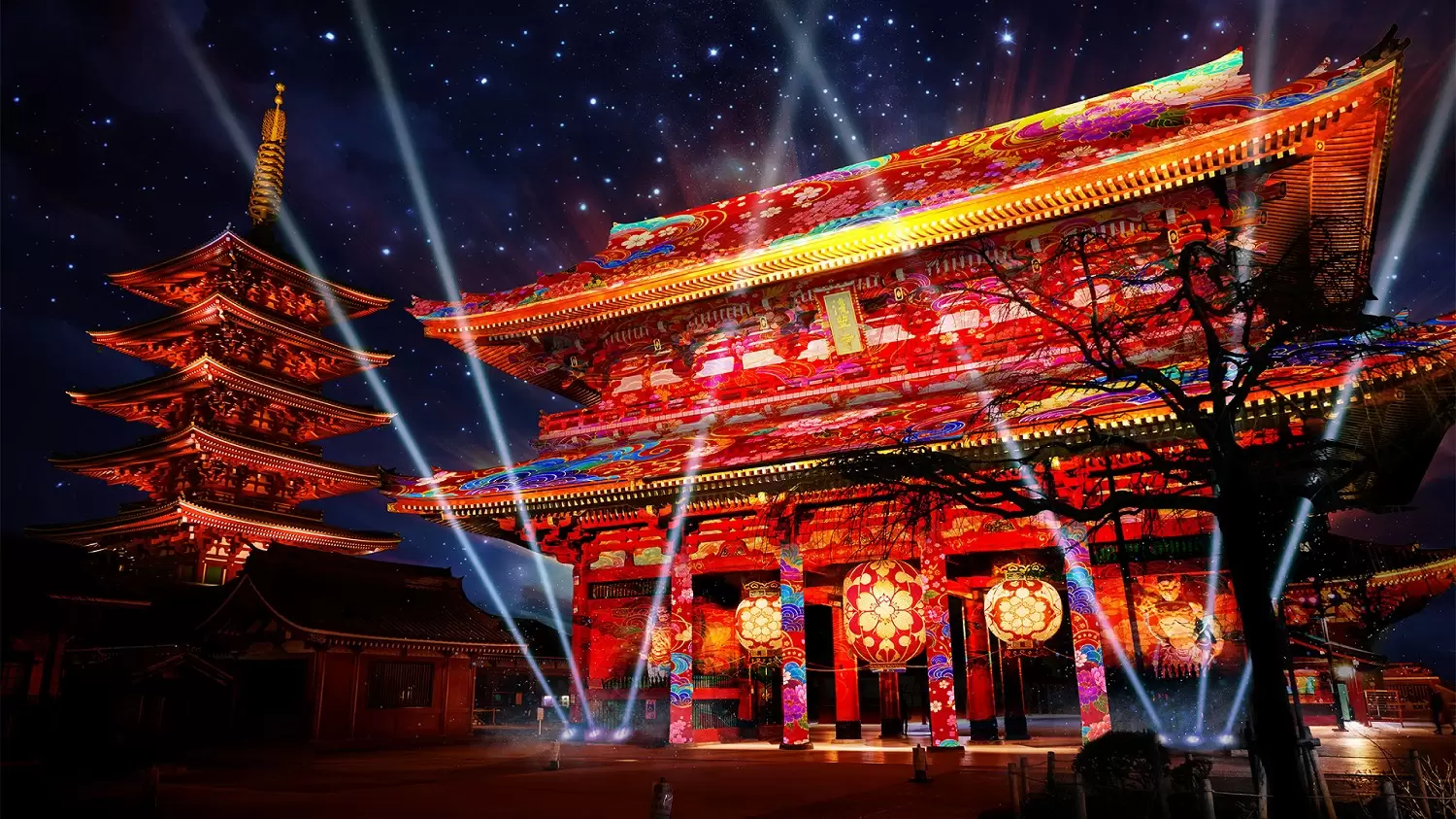 Asakusa Culture and Lights 2026: Free Light Shows at Sensoji
