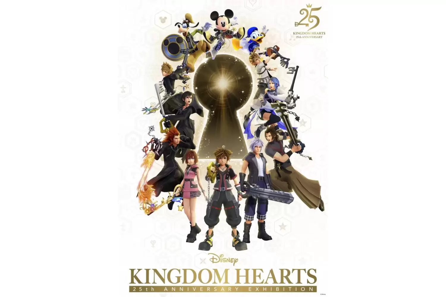 六本木でキングダム ハーツ25周年記念展を開催！