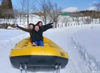 【岐阜縣 郡上市】親近羊駝，大啖飛驒牛又能玩雪的「蛭野高原 牧歌之里」