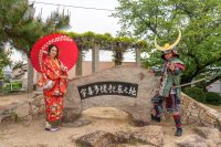 访问儿岛开垦先驱城镇冈山县早岛町町与宇喜多家族和户川家族相关的景点