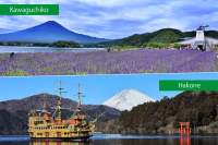 Shinjuku to Kawaguchiko and Hakone in 3 Days: Enjoy Cycling, Hot Springs, and Scenic Routes
