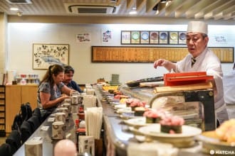 『迴轉壽司』好吃的壽司在這裡！不噴錢人氣爆表東京好店7選