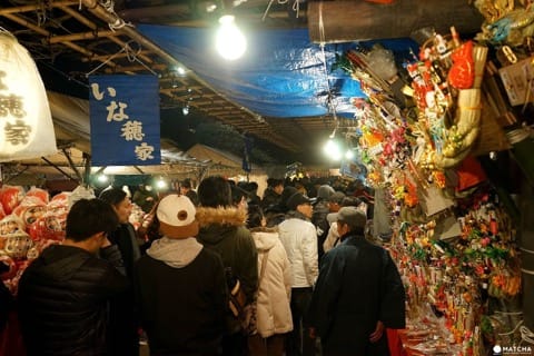 足立区西新井大師で初詣
